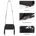 thumbnail image 5 of Montana West Western Purse for Women Stylish Crossbody Bag Versatile Wristlet Clutch Purse, Black, 5 of 7