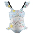 thumbnail image 5 of Cinnamoroll Girls One Piece Swimsuits Hawaiian Summer Swimwear Beach Bathing Suit Outfits, 5 of 7