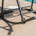 thumbnail image 5 of BELLEZE Zero Gravity Chair Shade Block Folding Chair Folding Rocking Chair Bungee Suspension Canopy Covered, 5 of 7