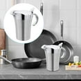 thumbnail image 2 of XKHHLH Double Insulated Gravy Boat - Stainless Steel Sauce Jug with Hinged Lid Hinged Lid, Ideal for Gravy or Cream, 2 of 7