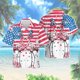 thumbnail image 3 of Camisa hawaiana con estampado 3D de flamencos, camisas hawaianas con flores y animales, ropa para hombre, blusa con solapa para vacaciones, camisetas con pájaros para hombre, 3 of 5