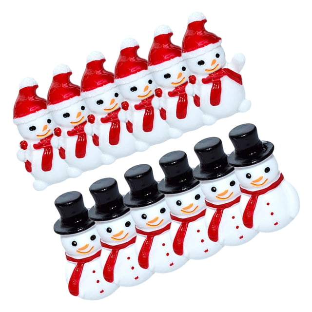 BESTYASH 20Ud Navideñas De En Resina Para En O Escritorio