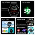 thumbnail image 3 of IUTECH ZL02CPRO 2024 Smart Watch 1.28 Inch Bluetooth Call Smartwatch Waterproof Sports Ftiness Watch For Men Women Smarthwhatch, 3 of 7
