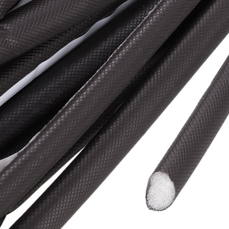 Uxcell 33Ft Weather Stripping Door Seal, PU D-Shaped Door Weather Stripping, Brown