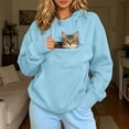 thumbnail image 6 of | Snak Hoodie |Cat Pouch Hoodies Heavyweight Kangaroo Pocket Dog Pouch Sweatshirts Animal Holder Pet Carrier Pullover, 6 of 9