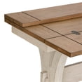 thumbnail image 4 of Farmhouse Reimagined White Flip Lid Sofa Table, 4 of 8