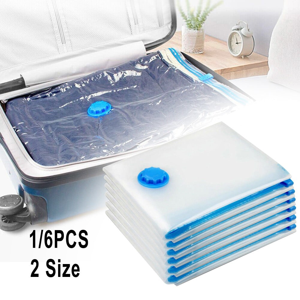 Vacuum Storage Space Saver Bags Cube 4 Jumbo Pack Vacuum Seal Bags for  Clothes Beddings Comforters Quilts Pillows Plush Toys  Walmartcom