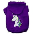 thumbnail image 3 of Unicorns Rock Embroidered Dog Hoodie Xx-large Purple, 3 of 3