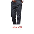thumbnail image 2 of Chef pantalones hombres con bolsillos elásticos de la cintura holggy cocinar pantalón camarero uniforme uniforme amigable para la piel ropa para restaurante Hotel cafetería cocina 4xl rayas de cebra Advancent  HA012102-16, 2 of 6