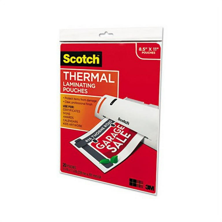 Laminating Pouches, 3 mil, 9 Laminating Pouches, 3 mil, 9