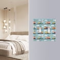 thumbnail image 4 of Yayeee Toggle Light Switch Wall Plate 2-Gang 4.56"x4.48" Decorative Outlet Cover, Cartoon Train Pattern, 4 of 7