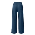 thumbnail image 7 of Nugftut Sweatpants for Women Elastic Waistband Relaxed Fit Workout Sweatpants Pockets Darted Fleece Pants, 7 of 7