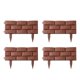 thumbnail image 2 of Paneles de valla de plástico para jardín | Paquete de 4 bordes decorativos para macizos de flores, bordes de césped y protección de plantas, 2 of 6