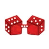 Beistle Casino Party Red Dice Fanci-Frames (Case of 6)