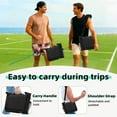 thumbnail image 5 of OUTMASTER Folding Stadium Bleacher Seat with Back Support & Cushion.(2PC), 5 of 9