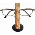 thumbnail image 4 of Soporte de madera tallada a mano para gafas de animales, soporte para gafas de sol, soporte para gafas de escritorio, decoración navideña, regalo para oficina en casa (jirafa), 4 of 5