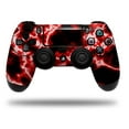 thumbnail image 2 of WraptorSkinz Peau Compatible avec Sony PS4 Manette Dualshock PlayStation 4 Original Mince et Pro Électrify Rouge (Manette Non Incluse), 2 of 4