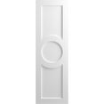 thumbnail image 5 of Ekena Millwork 18"W x 80"H True Fit PVC Center Circle Arts & Crafts Fixed Mount Shutters, Unfinished (Per Pair - Hardware Not Included), 5 of 7