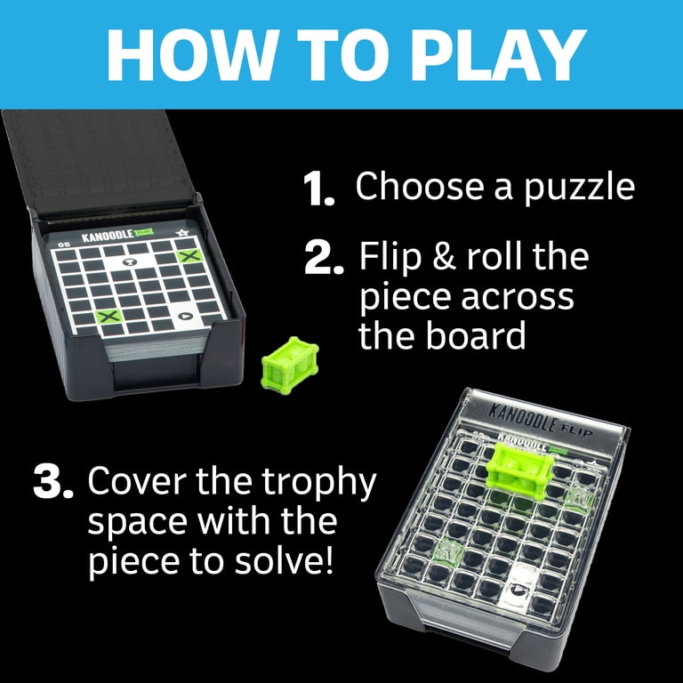 Educational Insights Kanoodle Flip 3-D Puzzle Game for Kids, Teens