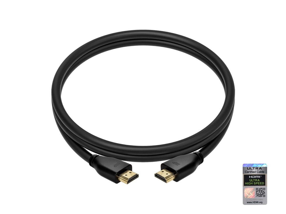 Monoprice 8K HDMI 2.1 Cable - 3 Feet - Black (5 Pack) Certified Ultra High Speed, 8k@60Hz, 48Gbps, Compatible with Sony PS5 / Microsoft / Xbox Series X & S and More