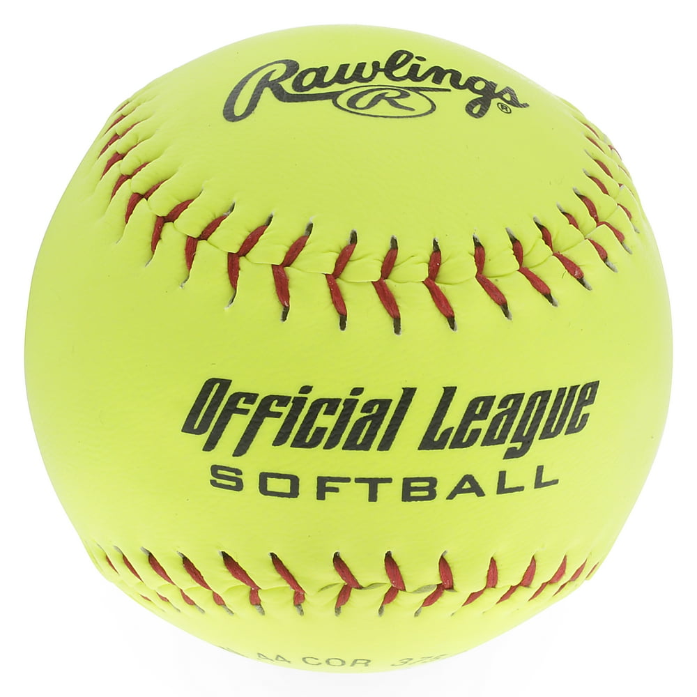 Rawlings NCAA 11 inch Recreational & Practice Fastpitch Softballs, Pack