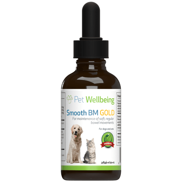 Pet Wellbeing Natural Dog Constipation Support Smooth BM Gold 2oz