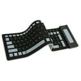 thumbnail image 4 of Foldable Silicone Keyboard Flexible Keyboard Roll Up Keyboard USB Wired Soft Waterproof  Computer Keyboard  103 Keys For PC Laptop Notebook, 4 of 8