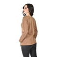 thumbnail image 3 of Blusa con botones metalicos Roman Fashion /Juvenil, 1912 (Cafe) cafe M, 3 of 5