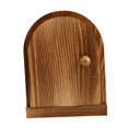thumbnail image 1 of Cubierta protectora para interruptor de madera, pegatina para interruptor de pared, protector práctico para interruptores. Marrón, 1 of 9