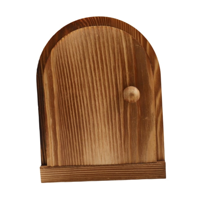 Cubierta protectora para interruptor de madera, pegatina para interruptor de pared, protector práctico para interruptores. Marrón