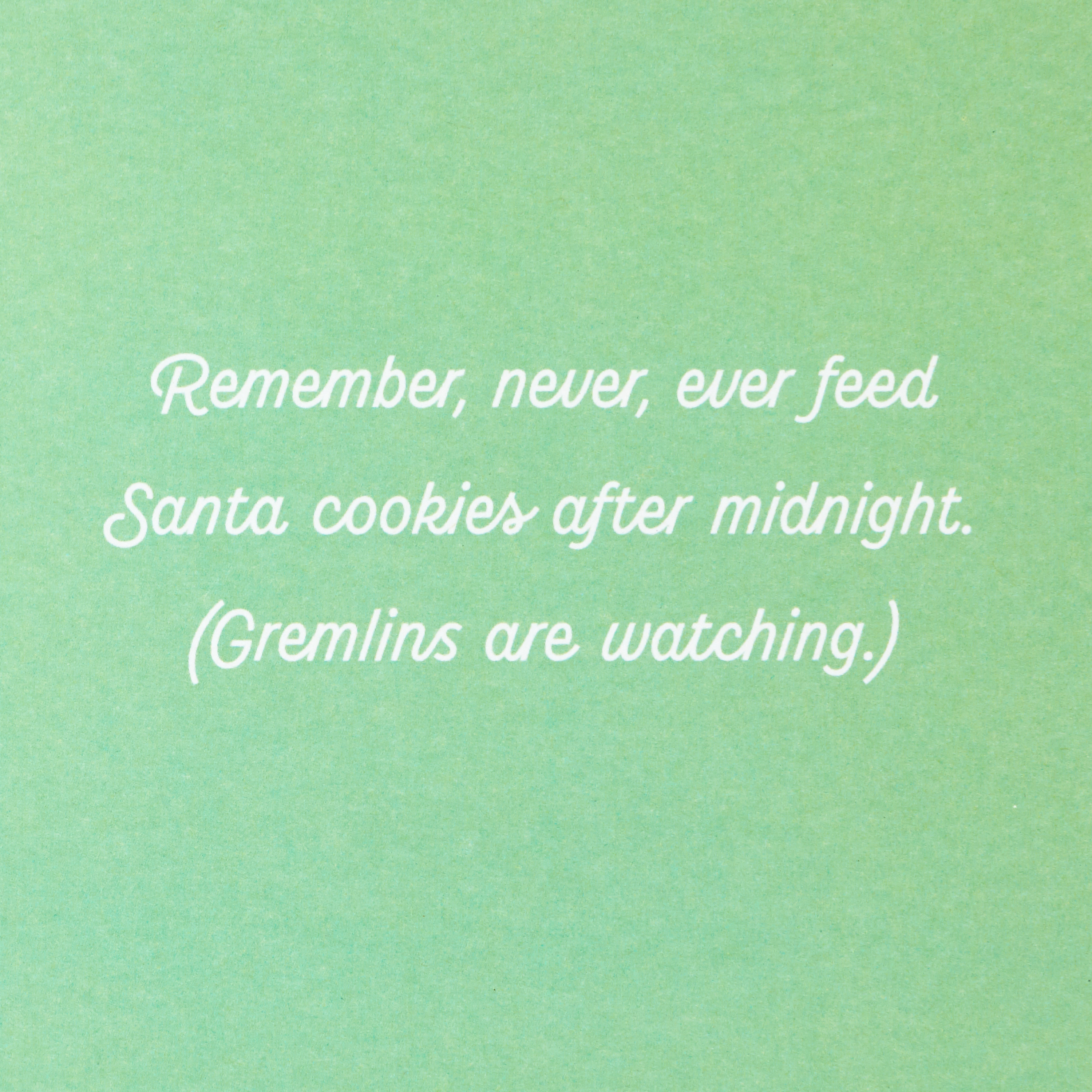 Hallmark Gremlins Christmas Card (Gremlins Greetings)
