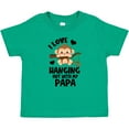 thumbnail image 3 of Inktastic Monkey I Love Hanging out with My Papa Boys or Girls Baby T-Shirt, 3 of 5