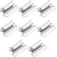 thumbnail image 1 of 7 mm 3D Printer Clip 3D Printer Fix Clamp Hot Bed Glass Platform Fix Clamp Clip Compatible with Ender 3 Pro 3D Printer 8 Pieces, 1 of 5