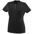 thumbnail image 2 of Augusta sportswear Women's Wicking Two-Button Jersey - 1212C, 2 of 2