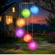 thumbnail image 1 of Campanas de viento para exteriores Winzwon con luces solares para decoración de jardín, 1 of 7