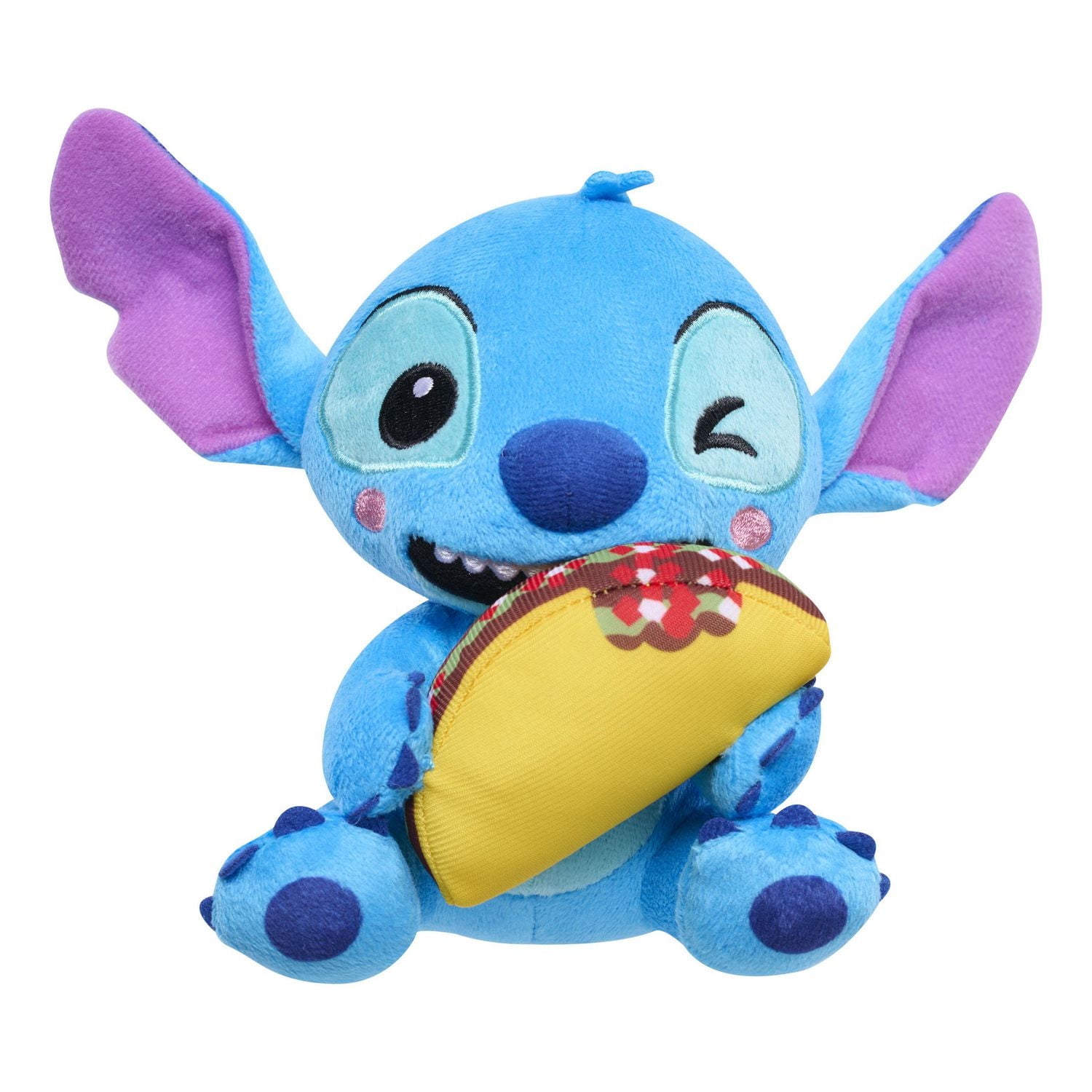 Petit Animal en Peluche Disney Stitch 18 cm (7 pouces), Stitch avec Taco