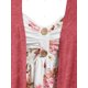 thumbnail image 3 of Talla grande TwinSet Twinset Impresión floral Irregular Tee Rosegal  Mangas largas de talla grande, 3 of 5