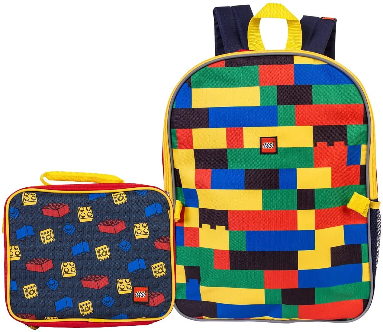 stereo Beschikbaar Ik was mijn kleren LEGO Classic Backpack Combo Set - Lego Boys 2 Piece Backpack Set - Back to  School Allover Knapsack Set - Backpack & Lunch Kit Multicolored -  Walmart.com