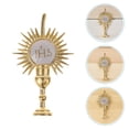 thumbnail image 6 of LYTMENT 10pcs First Holy Communion Cake Topper First Communion Cake Decoration Christening for Kids Baby Shower Birthday Party Supplies Golden, 6 of 8