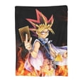 thumbnail image 3 of Yu-Gi-Oh Fleece Blanket Super Soft Cozy Warm Flannel Fleece Throw Blanket For Couch Bed Sofa Throw 80"X60", 3 of 7