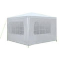thumbnail image 7 of Canopy Tents for Outside, Pack-WQ919 Outdoor Pop up Canopy Wedding Party tent with Side Walls, White Practical Waterproof Folding Tent for Shows Etc, 7 of 7