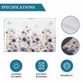thumbnail image 6 of Purple Spring Floral Placemats Set of 12, Elegant Pastoral Flowers Watercolor Placemats for Dining Table, Place Mats for Kitchen Tabletop, Waterproof Wipeable Dining Table Mats Set, 6 of 9