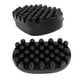 thumbnail image 5 of Cepillo De Pelo Giratorio, Cepillo Afro Profesional De Goma De Larga Duración, 2 Piezas Para Cabello Rizado, 5 of 7