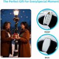 thumbnail image 6 of Key Fob Cover Compatible with Mitsubishi Outlander 4 Button TPU Leather Silicone Keychain Case Holder Protector,4 Buttons A Silver White, 6 of 6