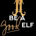 thumbnail image 3 of Ritter, Gina 15x15 Black Modern Framed Museum Art Print Titled - Be a Good Elf, 3 of 5