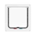 thumbnail image 2 of Hakuna Pets White Large Cat Flap for Screens, Doors & Walls up to 1.97" Thick, for Cats up to 20 lbs, 2 of 7