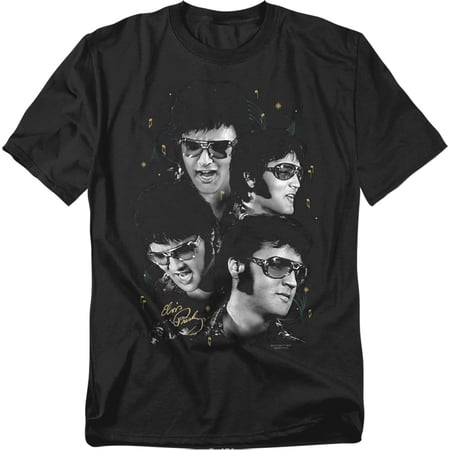 Elvis Presley T-Shirt Faces Unisex Graphic Tee For Men & Women