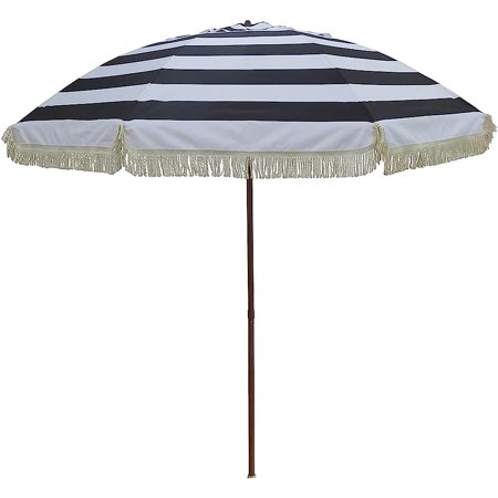 Hula That Tiki Umbrella Palapa Raffia TIKI TIKI Hut Hawaiian Patio Umbrella With Fringe Boho Parasol 6' 8' & 9'