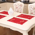 thumbnail image 4 of Chirstmas Embroidered Placemat Traycloth Table Decor XMAS Christmas Tableware PD, 4 of 5
