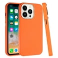 thumbnail image 4 of For Samsung Galaxy S24 Ultra Slim Fit Classic Hybrid Around Rubber Gummy Gel Slick Hard PC Silicone TPU Chromed Button Cover ,Xpm Phone Case [ Orange ], 4 of 6